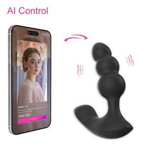 AI APP Control Dual Motor Prostata-Massage gerät mit flüssigem Silikon - Product Image 1