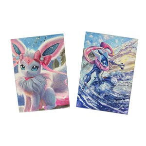 पी हाथ से तैयार किए गए कार्ड दुर्लभ बड़े सपने में चमक एक साथ चमक-साथ कार्ड कस्टम एनीमे नेफ बेबी कार्ड कार्टास प्रदर्शन - Product Image 2