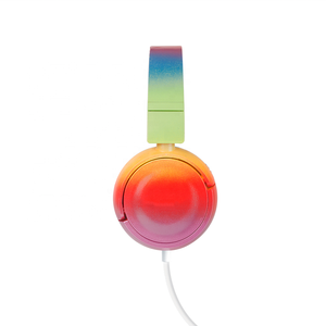 Écouteurs filaires pour <span class=keywords><strong>piano</strong></span>, couleur arc-en-ciel, son HiFi, basses puissantes, stéréo, flexibles, réglables, étanches IPX-4, pliables, 3,5 mm - Product Image 4