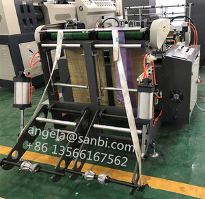 Machine pour fabrication de sacs <span class=keywords><strong>poubelle</strong></span> en plastique, 25 sacs, scellage automatique, PE, Nylon - Product Image 5