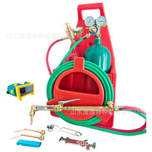 Kit de soudage oxy-acétylène avec valve CGA200 en laiton fabriqué en usine, avec torche de découpe manuelle - Product Image 3