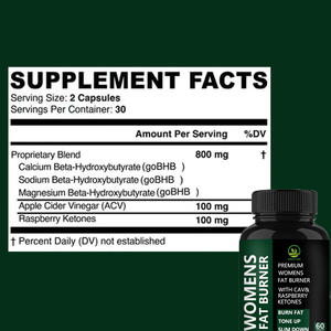 Aangepaste Vetverbrander Platte Buik Slanke Pillen Capsules Om Het Metabolisme Te Verhogen Ondersteuningsgewicht Voor Producten Met Appelazijn - Product Image 2