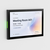 Panel de Montaje en Pared PoE Antirrobo para Tablet LED en Sala de Reuniones, Tablet Android Integrada en Pared con Pantalla Completa sin Marco, Panel de Asistencia NFC, SDK