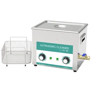 Cho Xe Máy Xe Đạp Phụ Tùng Ô Tô Làm Sạch Benchtop 240W Máy Giặt Siêu Âm 10L Với Nóng 300W