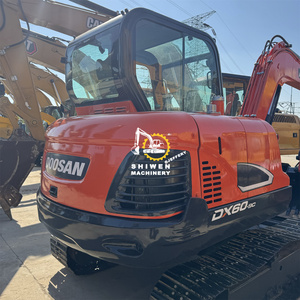 Used Doosan Mini <b>Excavator</b> DX60-9C In Low Hours Secondhand Crawler Digger Doosan DX60 DX70 DX80 Free Shipping Excavadora - Product Image 5