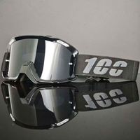 Lunettes de motocross 100LK, lunettes de vélo tout-terrain, monture en PC à bord complet, légères, verres interchangeables, multicolores, sports moto, plein air