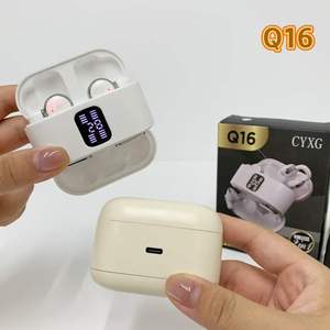 2 in 1 Ear Clip on Bt 5.49 Headset High Stereo Sound Quality Long Endurance LED Digital In-ear Wireless Earbuds - Product Image 2