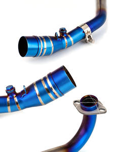 <span class=keywords><strong>Escape</strong></span> <span class=keywords><strong>para</strong></span> Yamaha <span class=keywords><strong>XMAX</strong></span> <span class=keywords><strong>300</strong></span> 2017-2024 Aleación de titanio Scooter <span class=keywords><strong>Escape</strong></span> Azul Tubo de enlace medio delantero 51MM Nueva condición - Product Image 5