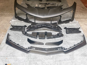 Kits de carrosserie pour <span class=keywords><strong>Chevrolet</strong></span> <span class=keywords><strong>Corvette</strong></span> C8 Z06 2023-2024 : Pare-chocs avant et arrière, diffuseur, capot en fibre de carbone, élargisseurs d'ailes - Product Image 5