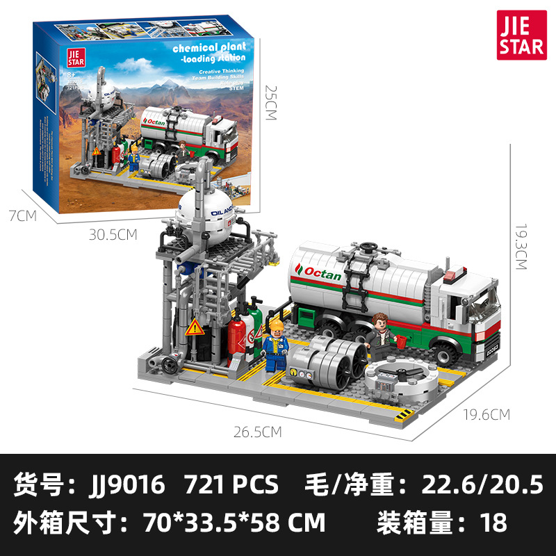 Station de transport de gaz naturel-721 pcs-jj9016