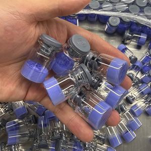วัตถุดิบเปปไทด์เครื่องสำอางความบริสุทธิ์ 99% GHK-CU คอปเปอร์เปปไทด์ สำหรับดูแลผิว CAS 89030-95-5 คอปเปอร์เปปไทด์/Ghk-cu เปปไทด์แบบไลโอฟิไลซ์ - Product Image 3