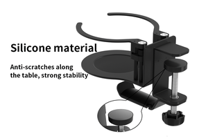 Bras Long Réglable 2 En 1 Bureau Table Porte-Gobelet Casque Crochet Porte-Boisson Casque Support Pour Bureau Maison Jeux - Product Image 2