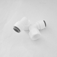 Connecteur de purificateur d'eau, filetage interne à 3 points vers adaptateur rapide coudé sans carte, accessoire pour machine à eau pure