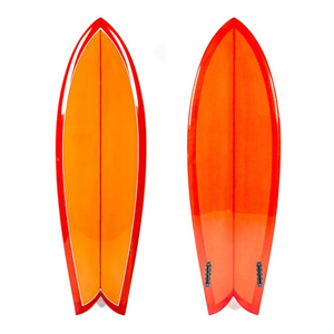 Tabla de Surf de Fibra de Vidrio, Tabla Corta Epoxi en Cola de Pez con Aletas de Surf - Product Image 5