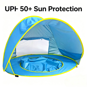 <span class=keywords><strong>Tente</strong></span> de plage pop-up pour enfants <span class=keywords><strong>avec</strong></span> piscine, protection solaire UPF50+, <span class=keywords><strong>tente</strong></span> de jeu portable imperméable pour bébé, tout-petit, <span class=keywords><strong>camping</strong></span>, jardin - Product Image 4