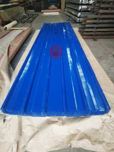 Hoja de metal corrugado para techo Ppgi Calibre 28 Placa de hojas de techo de zinc laminado en frío de 0,5mm - Product Image 5