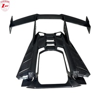 Z-ART Trockener Kohlefaser-Heckflügel-Kit für Lamborghini Revuelto Prepreg Kohlefaser-Heckflügel + Motorhaube für Revuelto