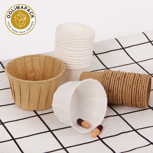 Gobelet jetable en forme de tulipes, 50 pièces, film d'emballage résistant à la graisse, pour la cuisson des gâteaux à la maison - Product Image 4