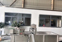 Automatische Multifunctionele Motor Aangedreven Fruit En Groente Wasmachine Met Luchtbel Ozon Schoonmaken Voor Maïs En Knoflook