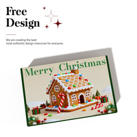 Vente en gros usine Nouveau design Taille personnalisée Logo Style Nouvel An Cadeau de Noël Dossiers ondulés Gaufrage Biodégradable