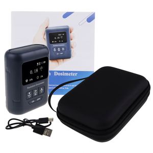 เครื่องวัดรังสีแบบดิจิตอลความไวสูง เครื่องวัดปริมาณรังสี เครื่องตรวจจับรังสีเบต้า แกมมา เอ็กซ์เรย์ พร้อมฟังก์ชั่นเตือนภัย และฟังก์ชั่นจับค่าค้างไว้ - Product Image 2