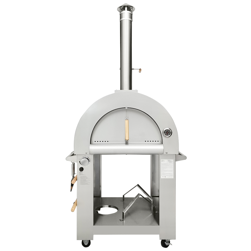 Gas&wood Fuel Pizza oven