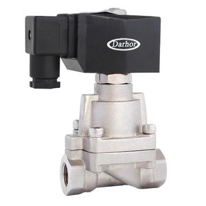 Darhor DHY 50 бар 100 бар пилотная нержавеющая сталь 304 24VDC 220VAC электромагнитный клапан высокого давления - Product Image 4