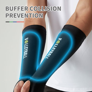 Protector de Brazo Extendido para Voleibol con Orificio para el Pulgar - Manga de Compresión Transpirable con Protección Profesional para Deportes y Entrenamiento - Product Image 6