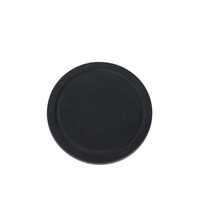Cúpula decorativa de borosilicato de vidrio, hecha a mano, con Base de madera