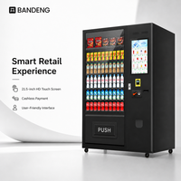 Máquina Expendedora Automática de Bebidas y Snacks BANDENG 6610 22T con Módulo de Recogida Independiente para Autoservicio