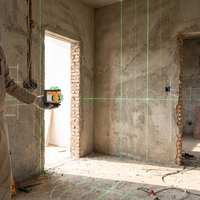 Niveau laser 16 lignes en gros, auto-nivelant, télécommande, lumière verte 4D