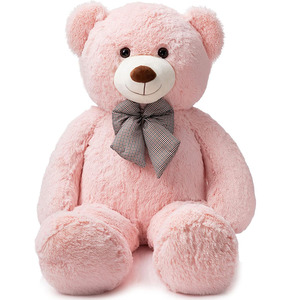 ตุ๊กตา<span class=keywords><strong>หมี</strong></span>สีชมพูขนาดใหญ่ ของเล่นตุ๊กตาขนนุ่ม ของขวัญวันเกิด สำหรับเด็ก แฟนสาว เด็กหญิง เด็กชาย ขายส่ง ODM ตุ๊กตา<span class=keywords><strong>หมี</strong></span>ขนาด 5 ฟุต - Product Image 1