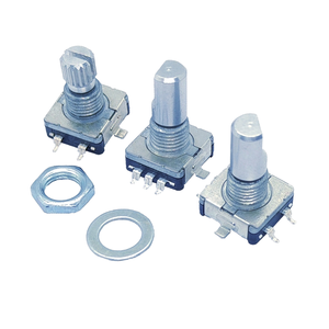 EC11 <strong>High</strong>-Temperature Resistant 360-Degree <strong>Rotating</strong> <strong>Encoder</strong> with 20/30 Position Push-Button Switch - Product Image 2