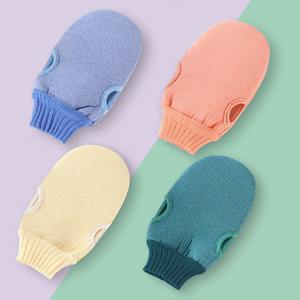 Bath Gloves Exfoliating Rayon Material For Back Scrubbing Unisex Use - Product Image 1