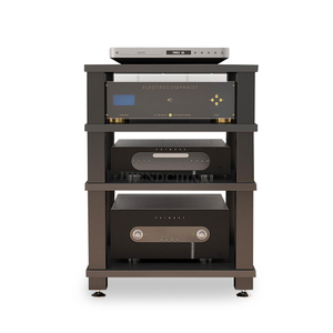 Amplificateur de puissance DK-05, rack d'amplificateur de puissance, rack d'équipement audio à 1/2/3/4 niveaux, rack en bois massif, KTV, métal, fer, cinéma - Product Image 2