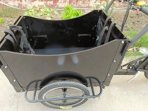 Triciclo Familiare Cargo/<span class=keywords><strong>Bicicletta</strong></span> a Tre <span class=keywords><strong>Ruote</strong></span> per Bambini per Uso Esterno - Product Image 2