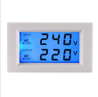 Voltímetro digital con pantalla digital, medidor de voltaje para atablizador, D85-2020 DUAAL Deter eter
