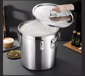 Couvercle de baril épaissi pour récipient à pression en acier inoxydable 304 de grande capacité commerciale pour ragoût de <span class=keywords><strong>saumure</strong></span> d'eau bouillante pour - Product Image 4