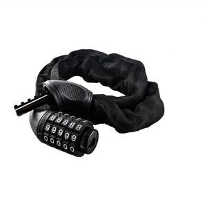 Antivol à combinaison 4 chiffres robuste <span class=keywords><strong>pour</strong></span> vélo, moto et <span class=keywords><strong>porte</strong></span>, avec revêtement PVC – Vente en gros - Product Image 3