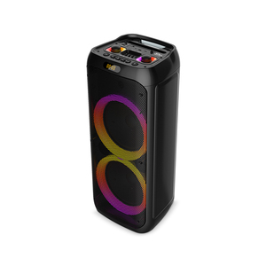 Enceinte DJ portable ZQS10209 double 10 pouces avec écran LED et Bluetooth pour extérieur - Product Image 1