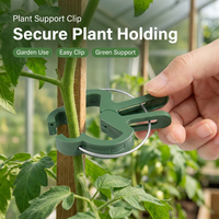 Clips de jardin pour plantes, supports de tomates, pinces de maintien en ABS, piquets pour plantes grimpantes, clips de treillis doux pour fleurs et plantes
