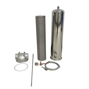 Industrial Stainless Steel Pressure Vessel Cartridge <b>Filter</b> Housing 30 Inch for <b>Oil</b>/Food/Juice/Beverage Filtration - Product Image 1