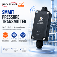 Kit de Transmisor de Presión Inteligente Wi-Fi/Tuya ATEX ATECH, 4-20mA Modbus RS485 IP65 SUS304, Gateway IoT, Alarma Remota por Aplicación