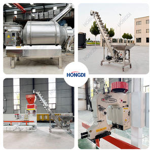 Línea de Producción Química Automática, Mezcladora de Tambor Rotatorio, Máquina de Envasado de Plástico, Fertilizante Industrial, Mortero Seco, 380V 170L - Product Image 5