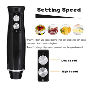 Mixeur Plongeant Électrique Professionnel Portable 4-en-1 Robuste pour Jus de Fruits – Ensemble Complet - Product Image 4
