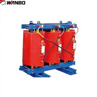 Transformador de Potencia de Tipo Seco de Resina Epoxi SCB10/11/13 de Alta Eficiencia Wanbo-225, Transformador de Distribución Trifásico