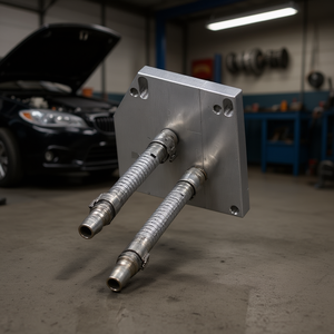 แผ่นอะแดปเตอร์น้ำมันเกียร์ R21 193 FG พร้อมท่อโลหะคู่สำหรับใช้ในยานยนต์ - Product Image 3