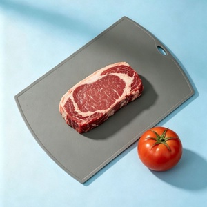 Set of 3 Pcs Kitchen Cutting Board Non Slip <b>Plastic</b> Chopping Board Custom Cutting Board for Kitchen - Product Image 5