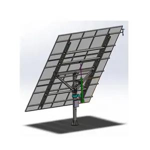 用于巴巴多斯电力建设的新型太阳能自动跟踪安装架结构支架系统10kw 15kw 20kw 12kw 30kw