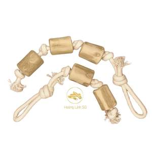 Hoang Linh SG + 84 797 415 298 bois naturel JAVA bâton remorqueur corde chien et animal de compagnie jouet à mâcher Mme Sara's In-House Design - Product Image 4